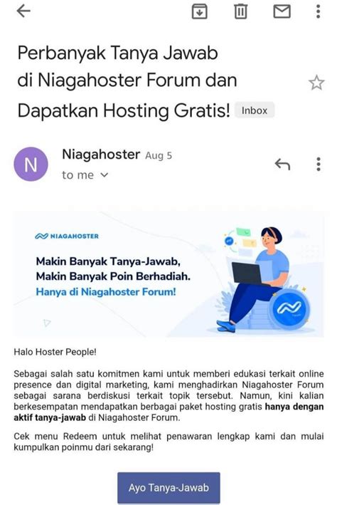 contoh email marketing.